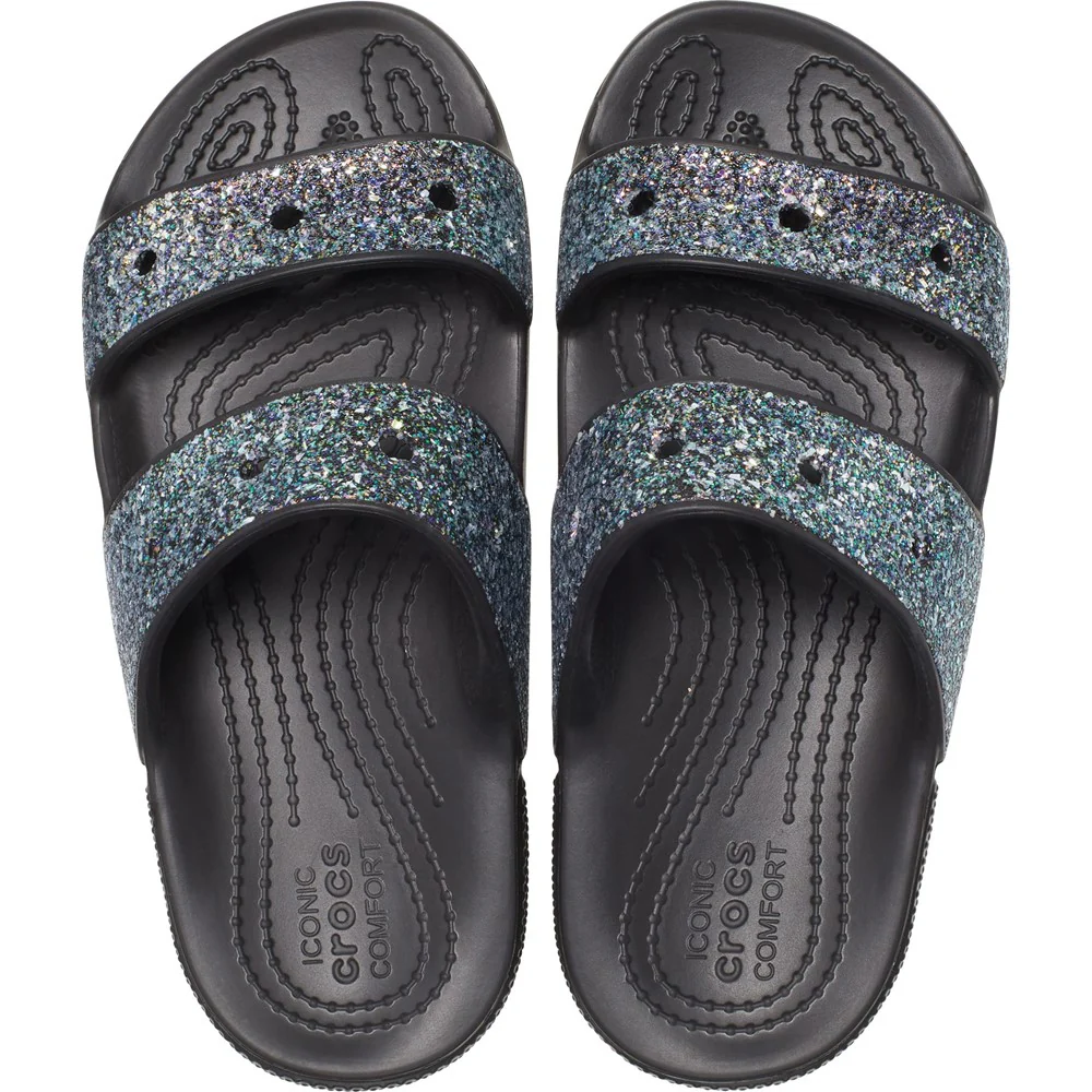 Crocs Kids Classic Crocs Glitter Sandal - Image 5
