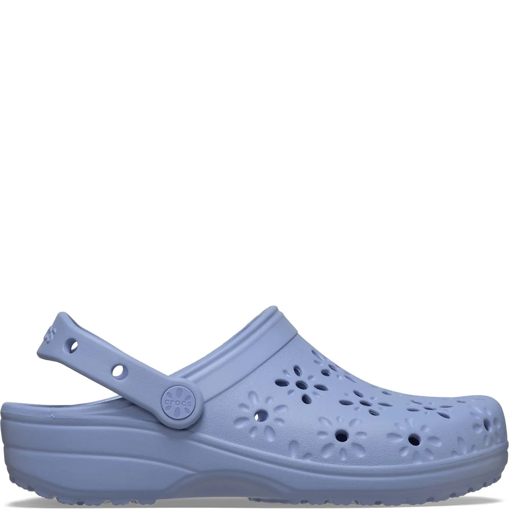 Crocs Unisex Classic Floral Cut Out Clog - Image 7