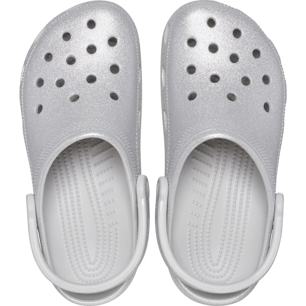 Crocs Unisex Classic Glitter Clog - Image 5