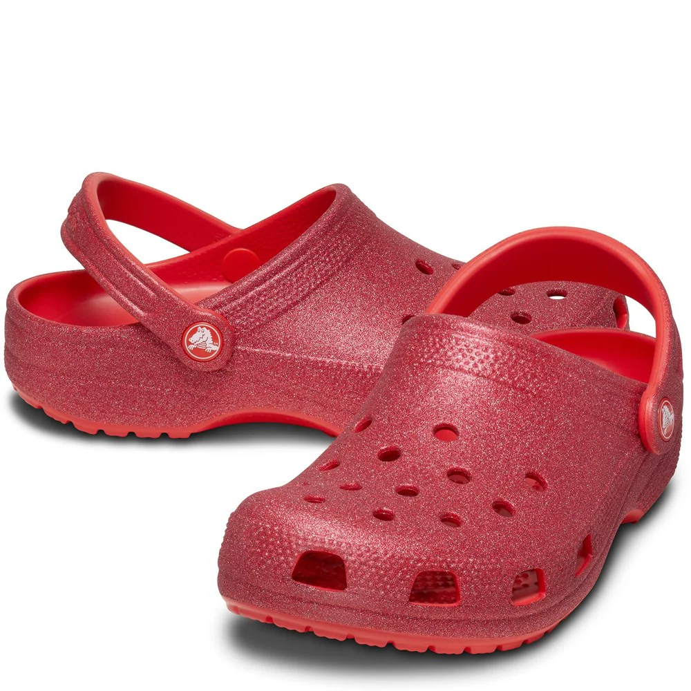 Crocs Unisex Classic Glitter Clog - Image 3