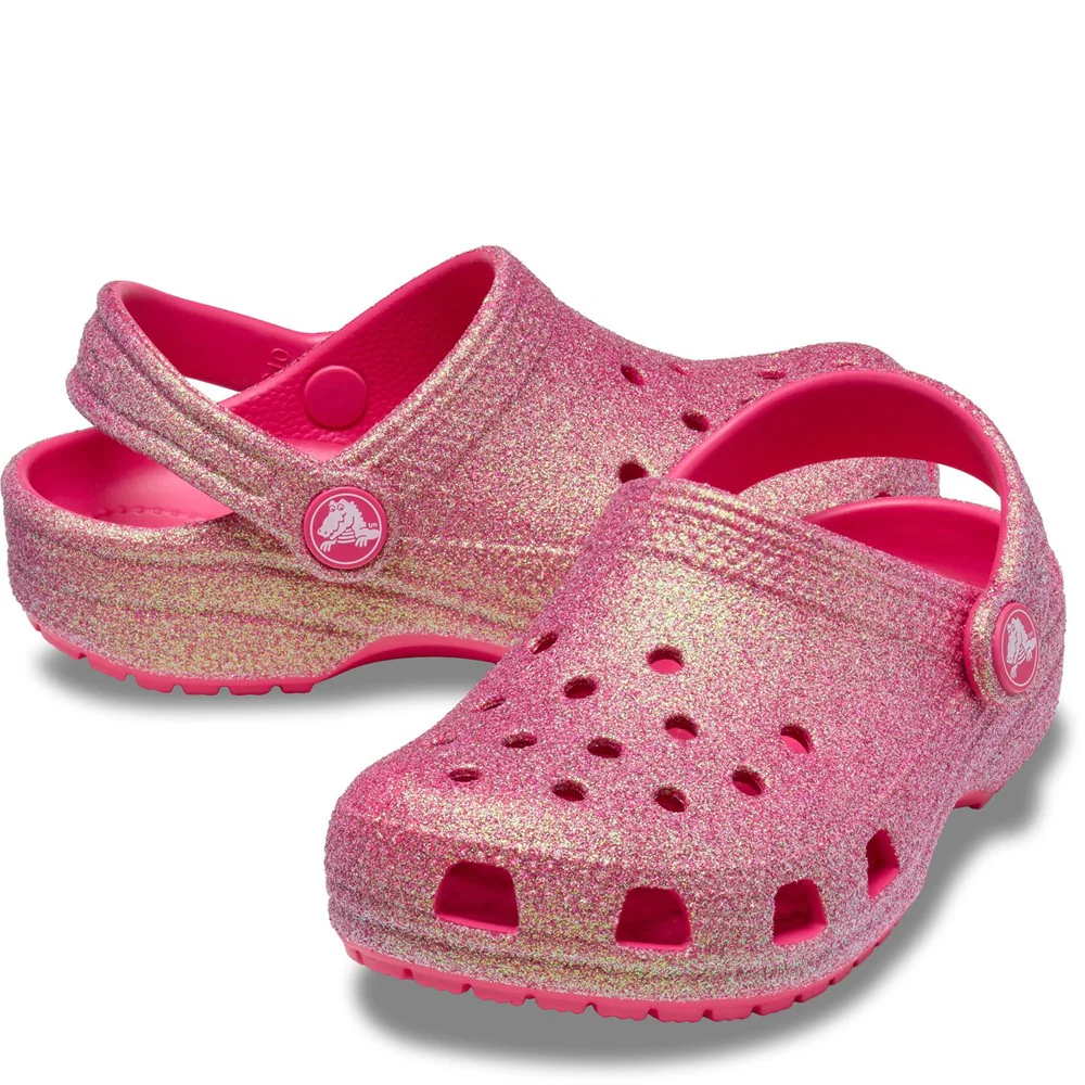 Crocs Toddler Classic Glitter Clog - Image 3