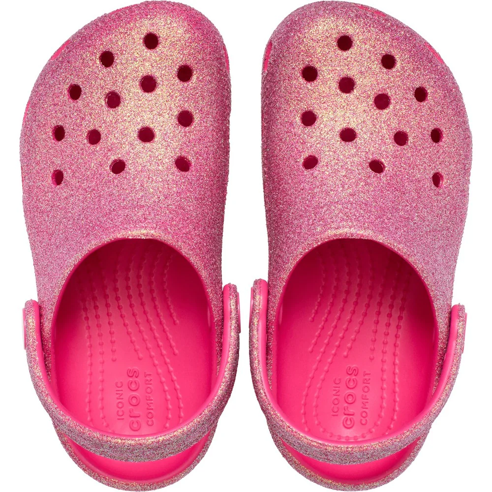 Crocs Toddler Classic Glitter Clog - Image 5
