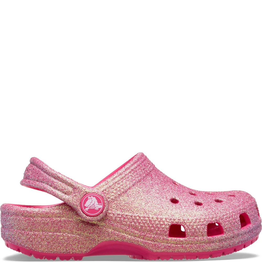 Crocs Kids Classic Glitter Clog - Image 7