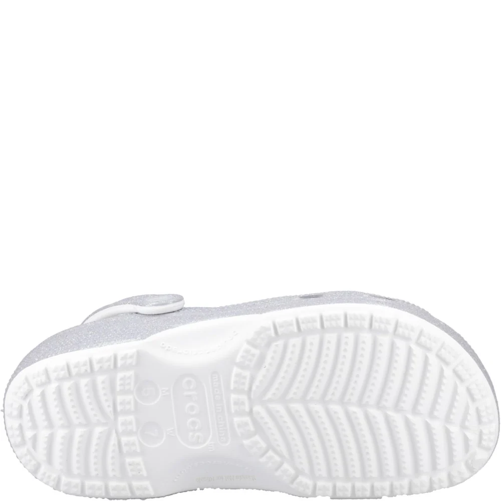 Crocs Unisex Classic Glitter Clog - Image 3