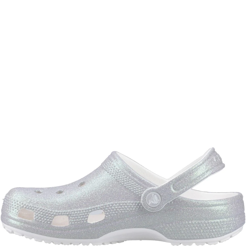 Crocs Unisex Classic Glitter Clog - Image 4