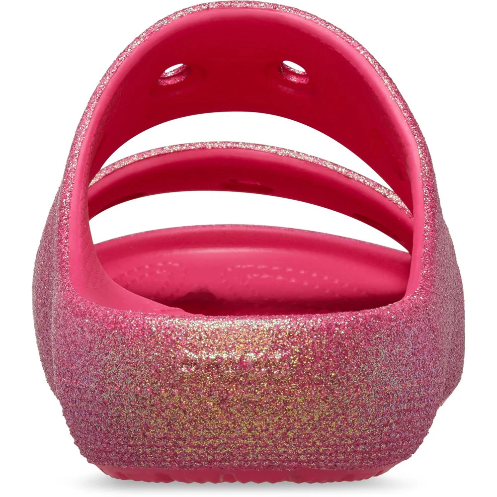 Crocs Unisex Classic Iridescent Glitter Sandal - Image 2