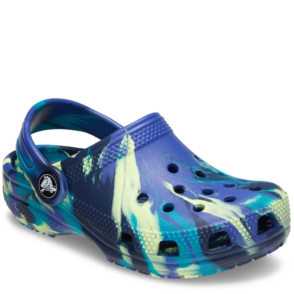 Crocs Kids Classic Marbled Clogs