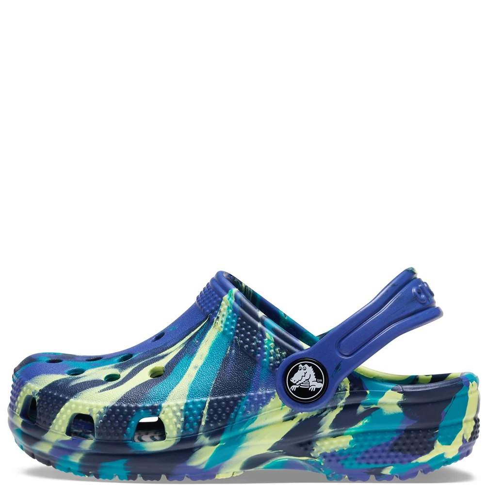 Crocs Kids Classic Marbled Clogs - Image 6