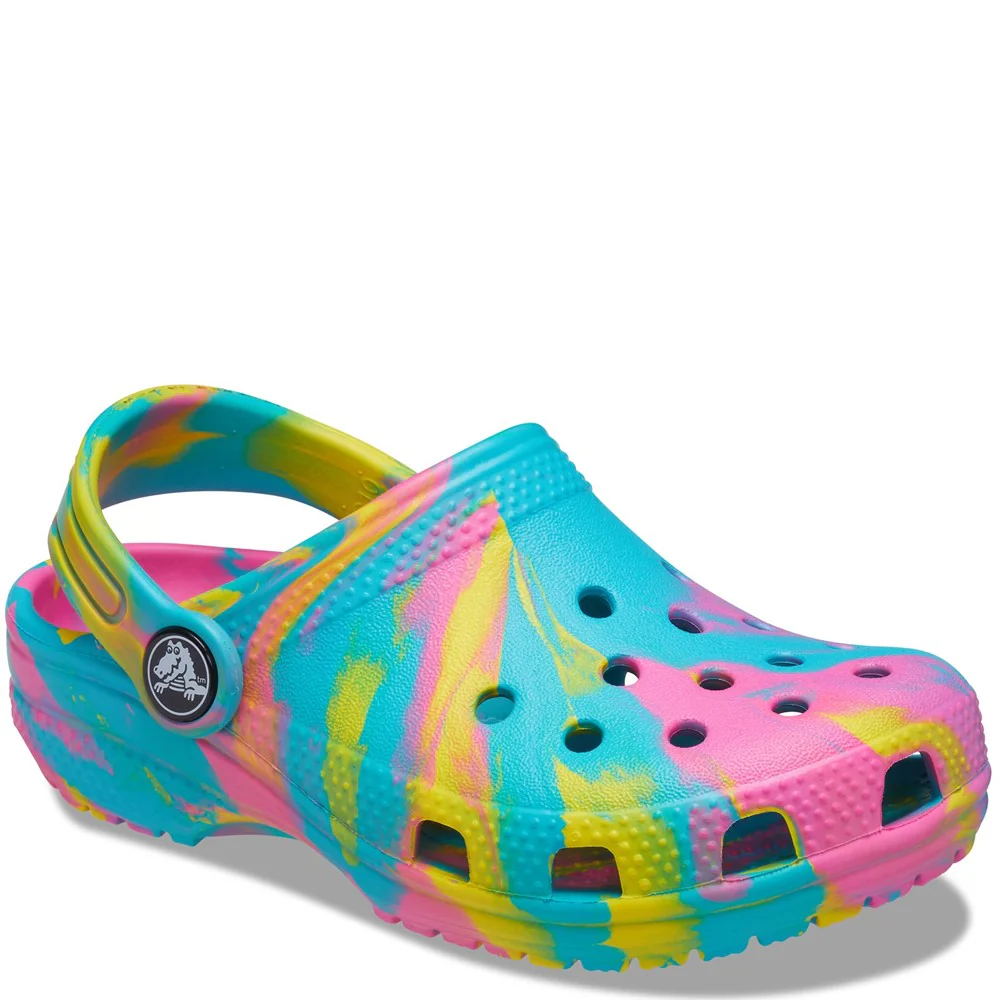 Crocs Toddler Classic Marbled Clog