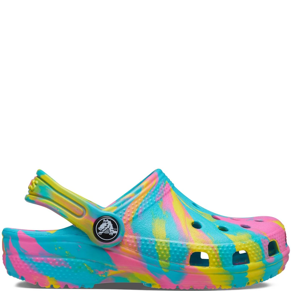 Crocs Kids Classic Marbled Clog - Image 4