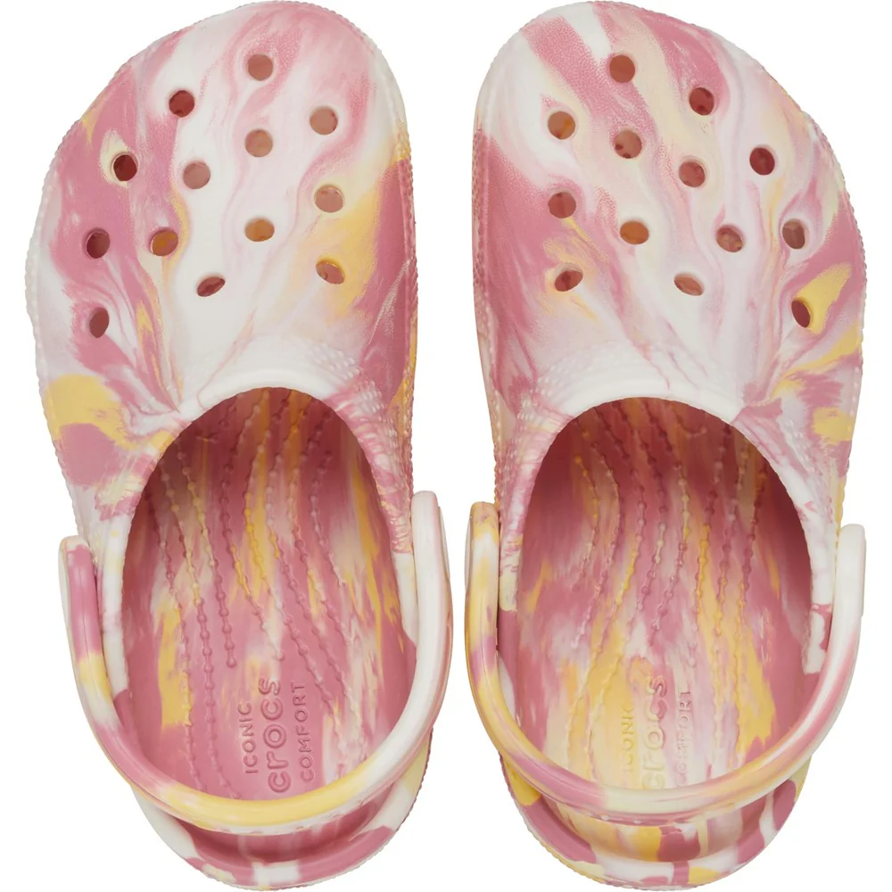 Crocs Toddler Classic Marbled Clog - Image 5