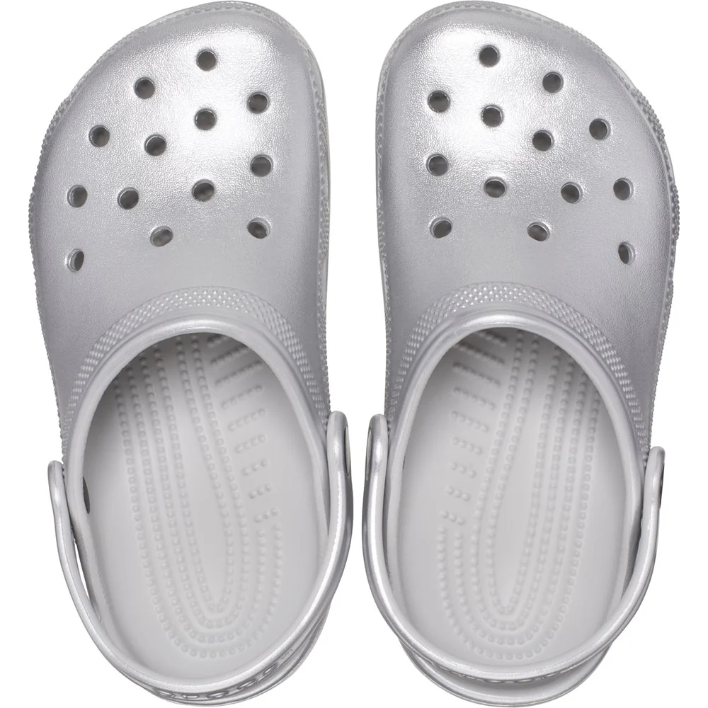 Crocs Kids Classic Metallic Clog - Image 4