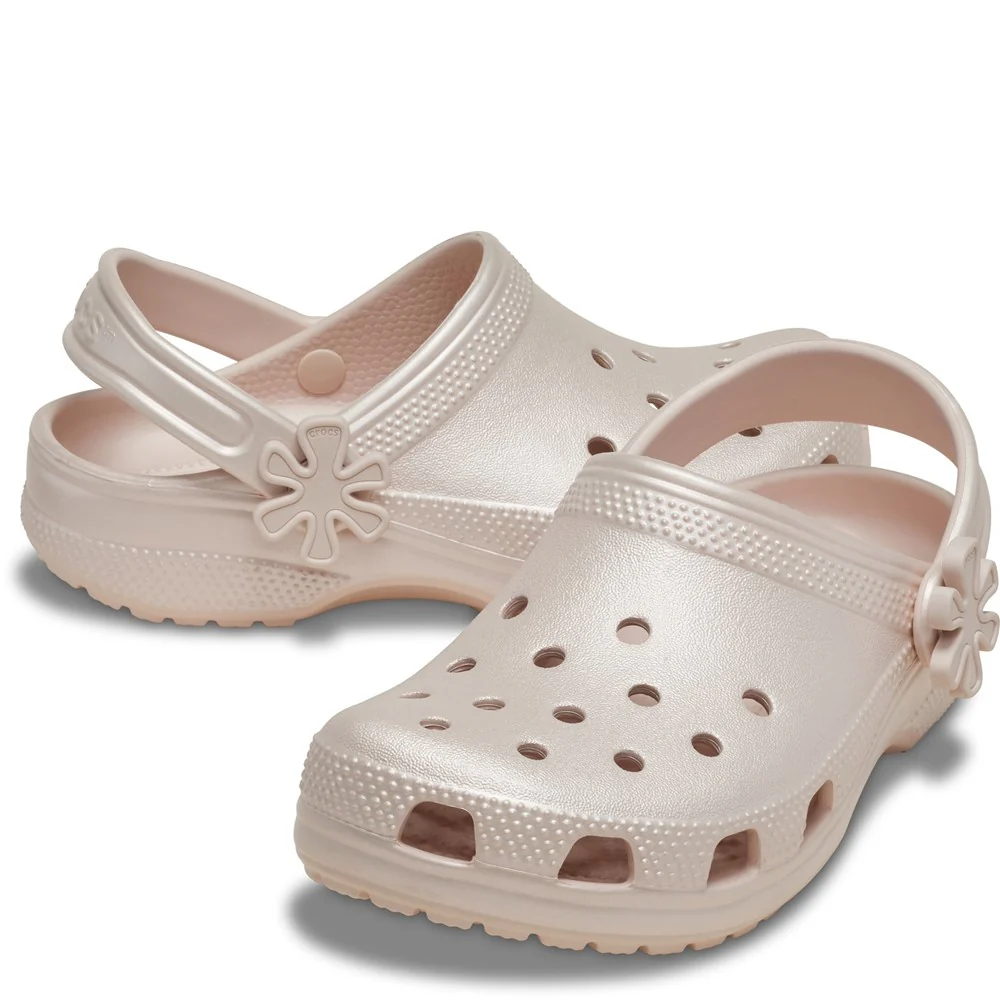 Crocs Toddler Classic Pearl Shine Clogs - Image 3