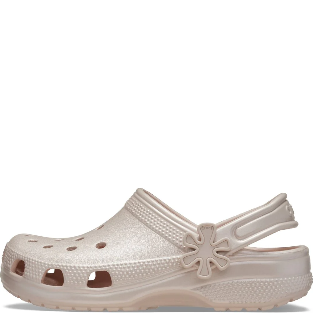 Crocs Kids Classic Pearl Shine Clogs - Image 5