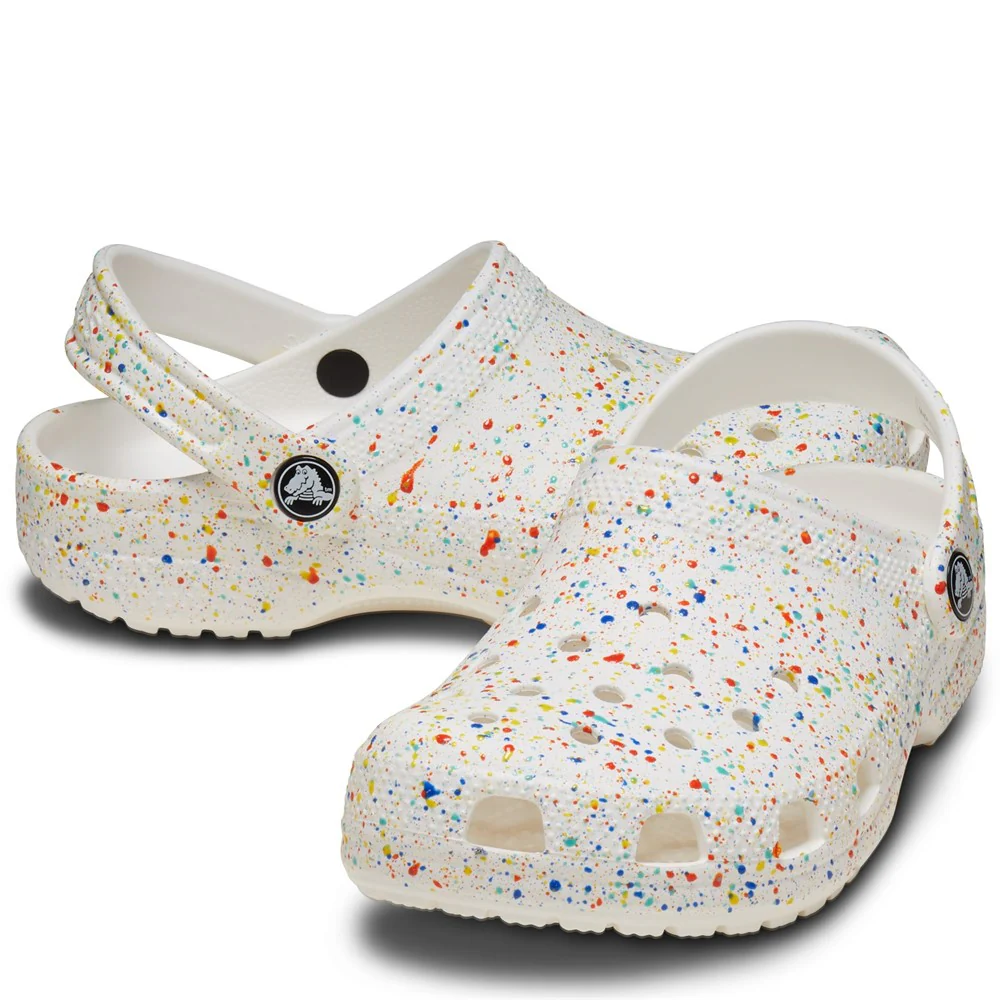 Crocs Kids Classic Splatter Paint Clog - Image 3