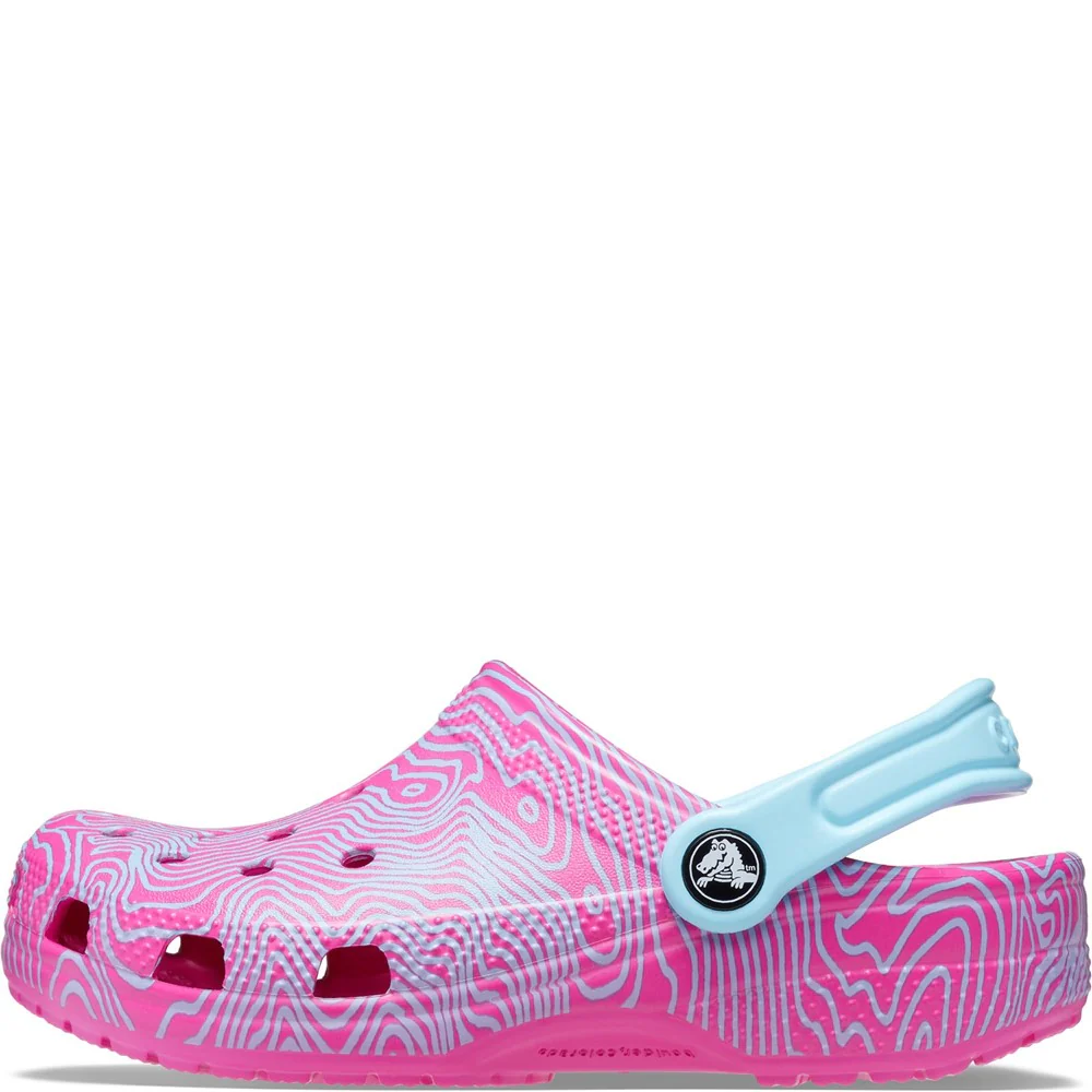 Crocs Kids Classic Topographic Clog - Image 6
