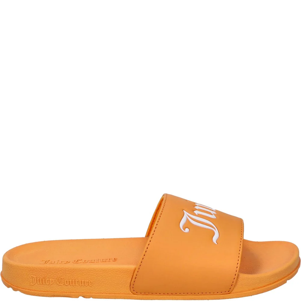 Juicy Couture Collegiate Embossed PU Slider - Image 5