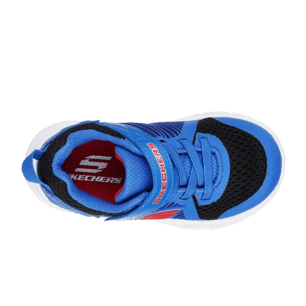 Skechers Comfy Flex Hyper Stride Touch Fastening Trainer - Image 5