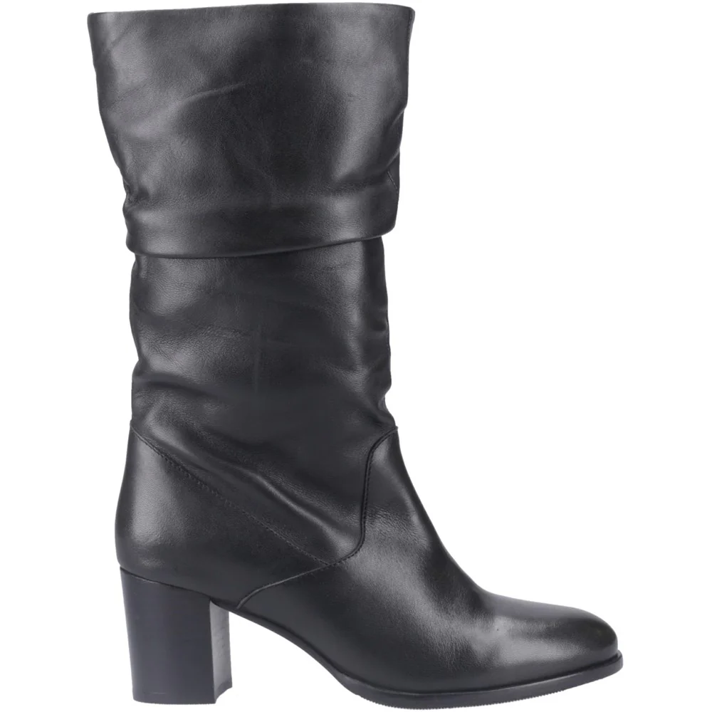 Hush Puppies Cosima Leather Ruched Boot - Image 5