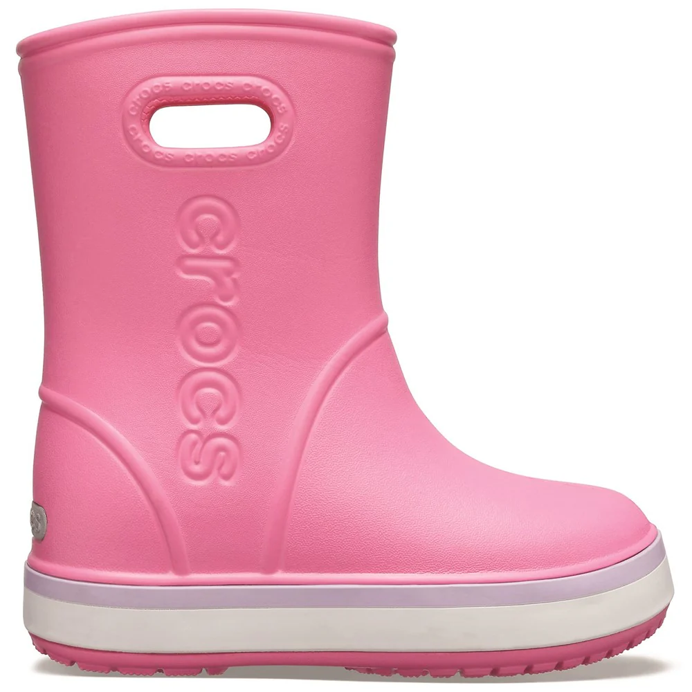 Crocs Kids Crocband Rainboot Pull On Wellington - Image 4