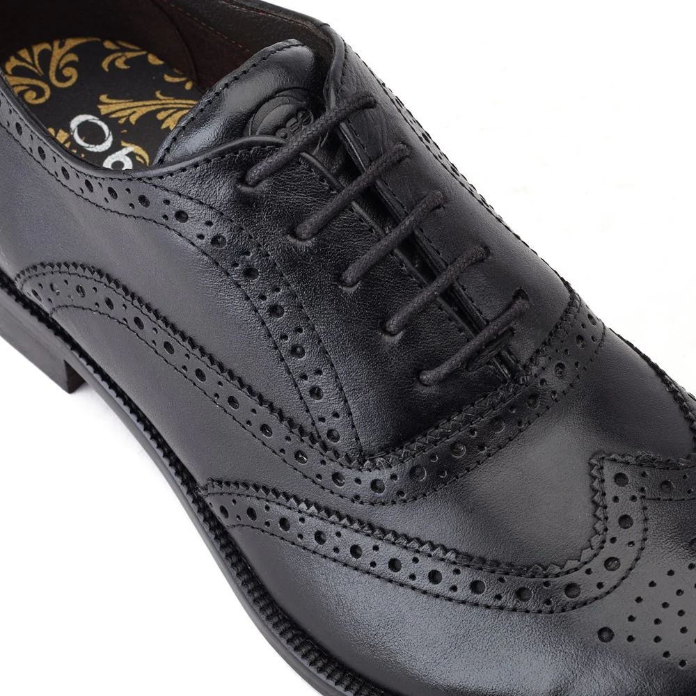 Base London Darcy Oxford Brogue Shoe - Image 6
