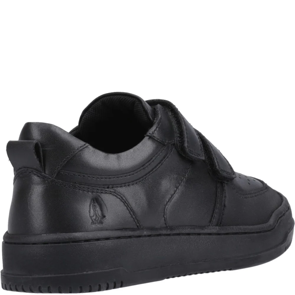 Hush Puppies Daxton Touch Fastening Junior School Shoes - Image 2