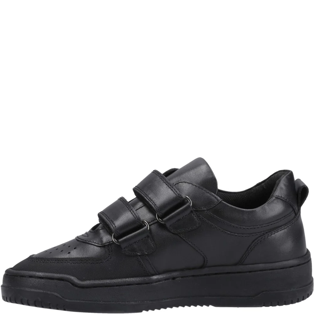 Hush Puppies Daxton Touch Fastening XL Senior School Shoes - Image 4