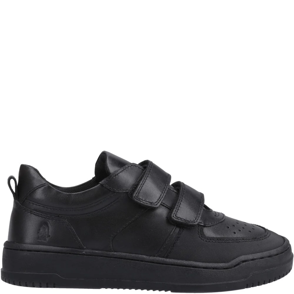 Hush Puppies Daxton Touch Fastening XL Senior School Shoes - Image 5