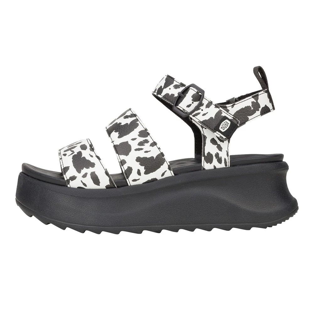 HEYDUDE Delray Buckle Animal Sandal - Image 5