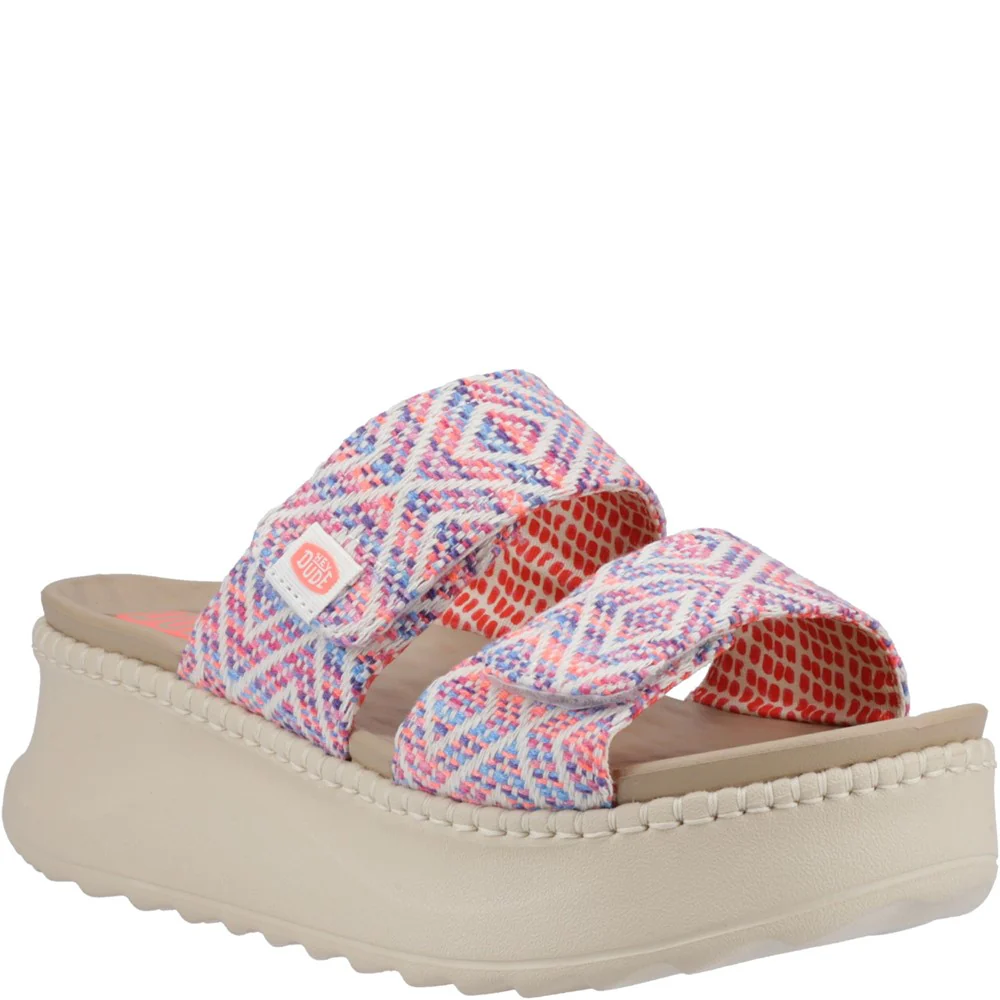 HEYDUDE Delray Slide Surf Baja Sandal
