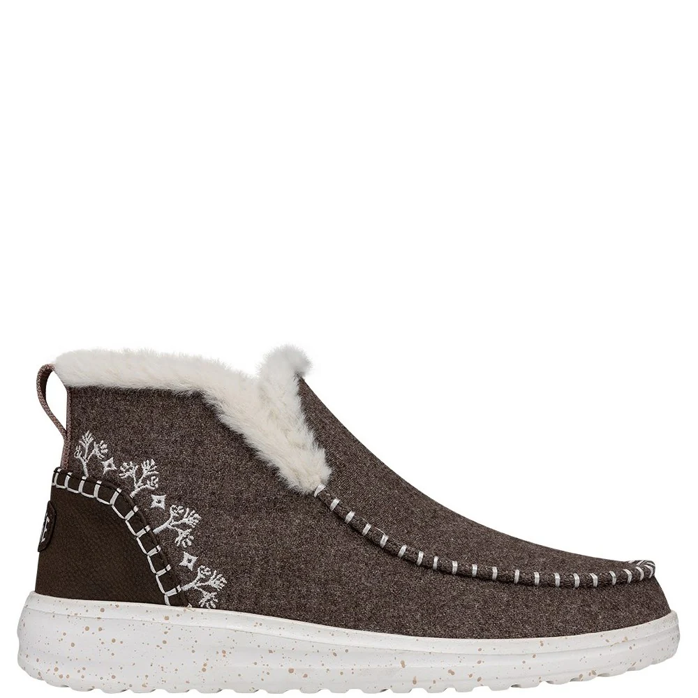 HEYDUDE Denny Wool Faux Shearling Boots - Image 5