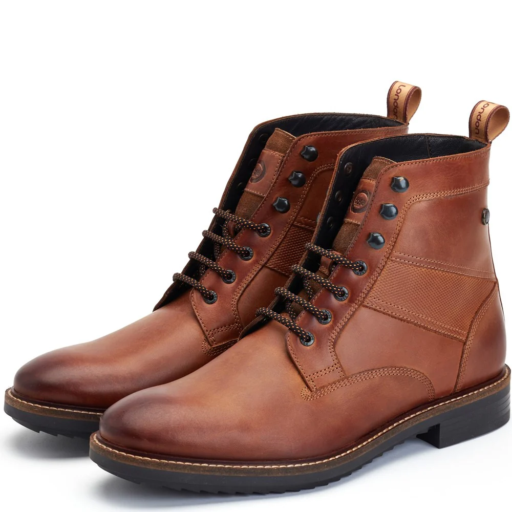 Base London Dickson Pull Up Boots - Image 7