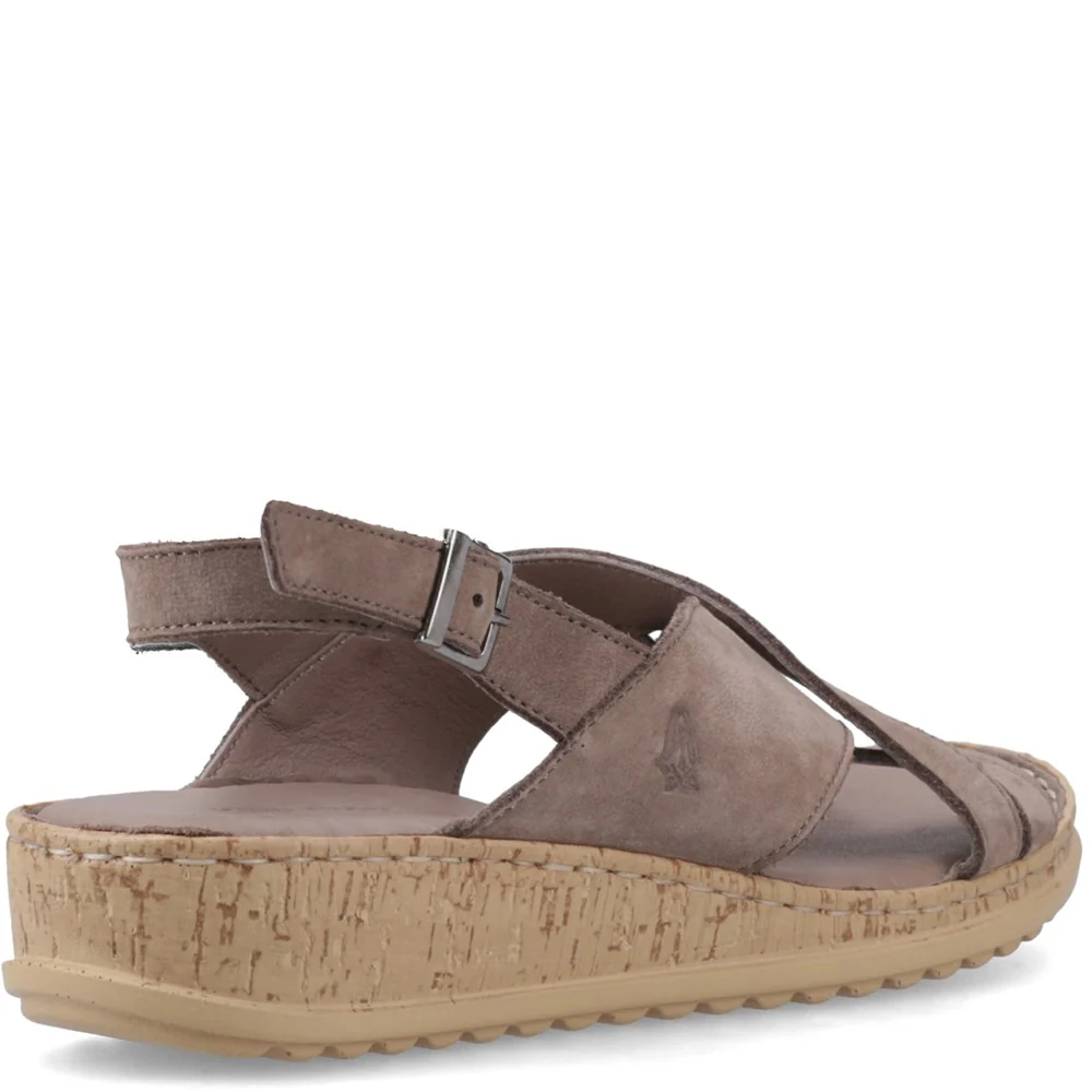 Hush Puppies Elena Cross Over Wedge Sandal - Image 2