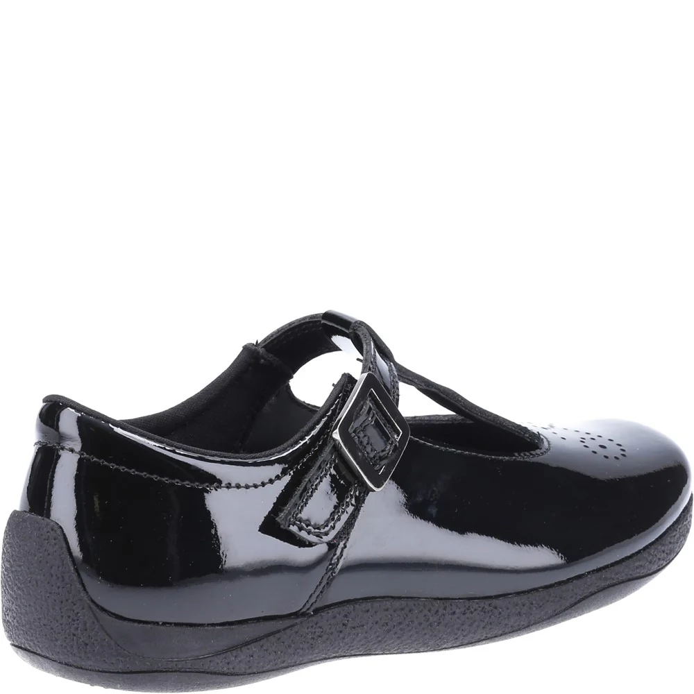 Hush Puppies Eliza Junior Patent School Shoes - Image 2