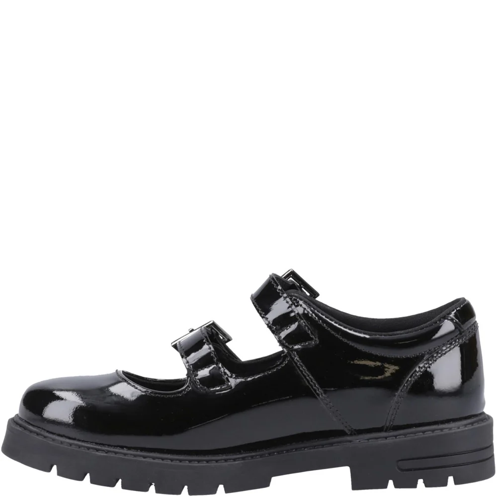 Hush Puppies Ella Patent Senior School Shoes - Image 4