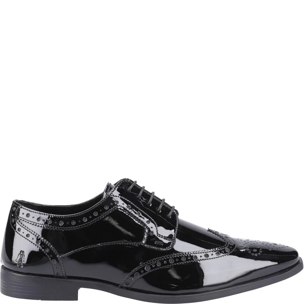 Hush Puppies Elliot Brogue Patent - Image 5