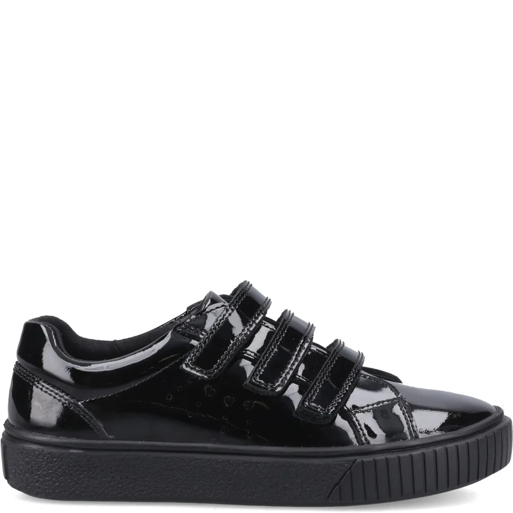 Hush Puppies Elsie Touch Fastening Senior School Shoes - Image 5