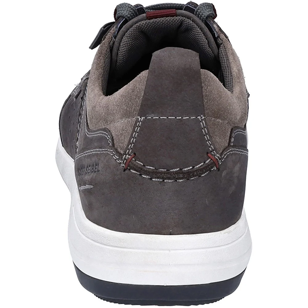 Josef Seibel Enrico nubuck lace up trainer - Image 2