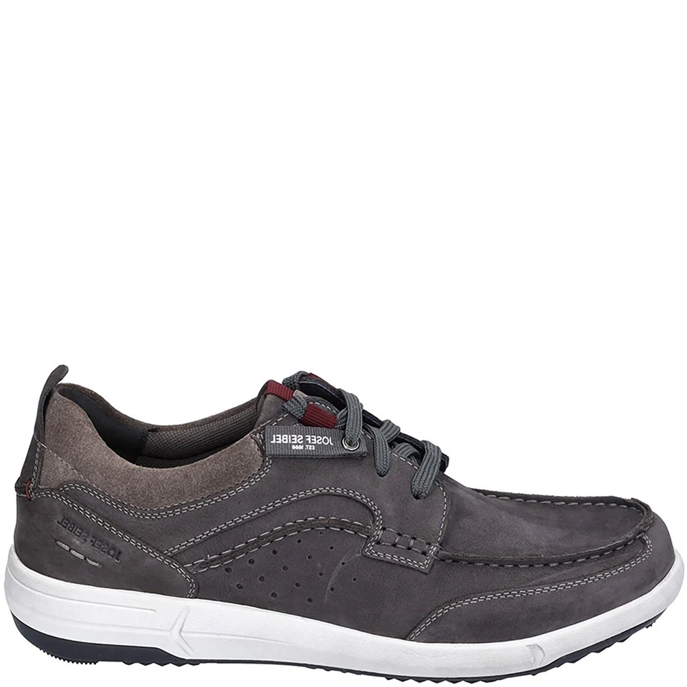 Josef Seibel Enrico nubuck lace up trainer - Image 5