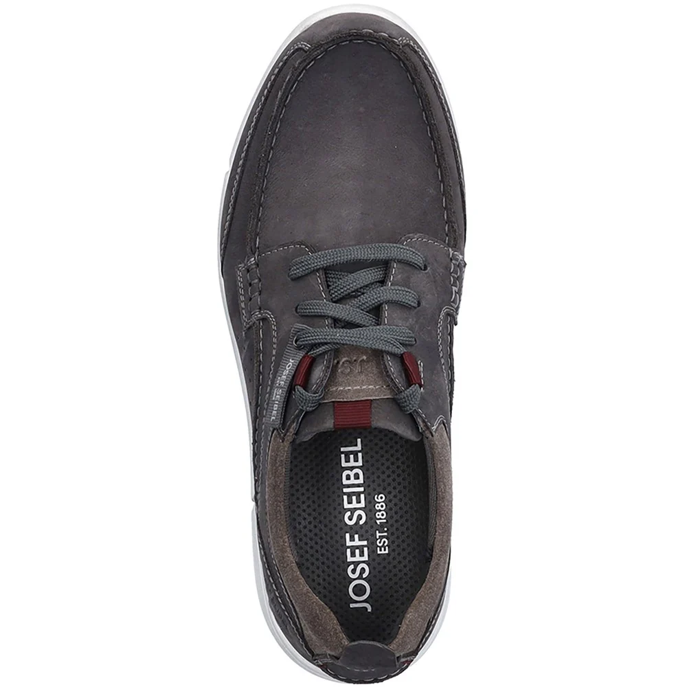 Josef Seibel Enrico nubuck lace up trainer - Image 6