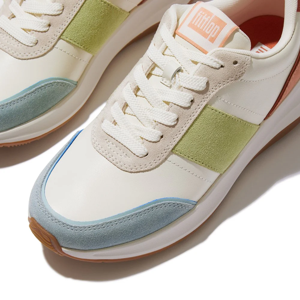 Fitflop F-Mode Flow Suede-Mix Flatform Sneakers - Image 6