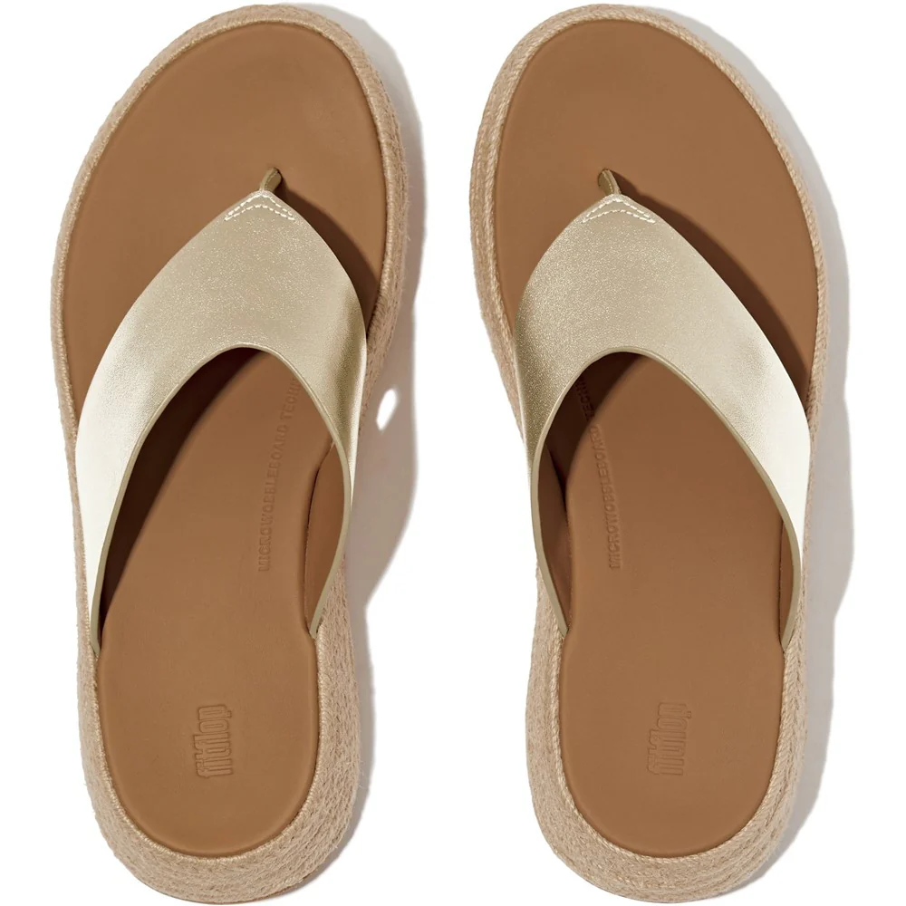 Fitflop F-Mode Toe Post Espadrille - Image 3