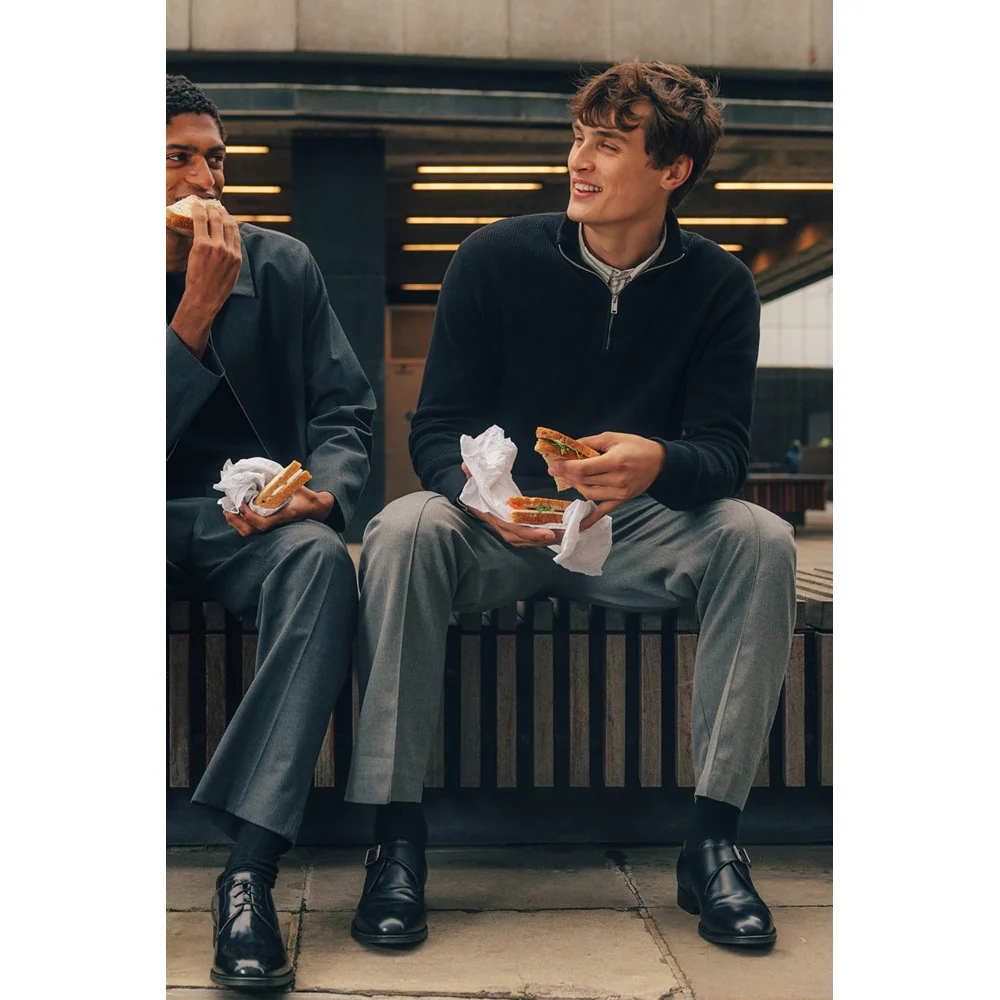 Base London Faraday Single Monk Shoes - Image 9