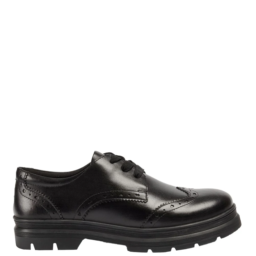 Pod Fiona Brogue Junior School Shoes - Image 5