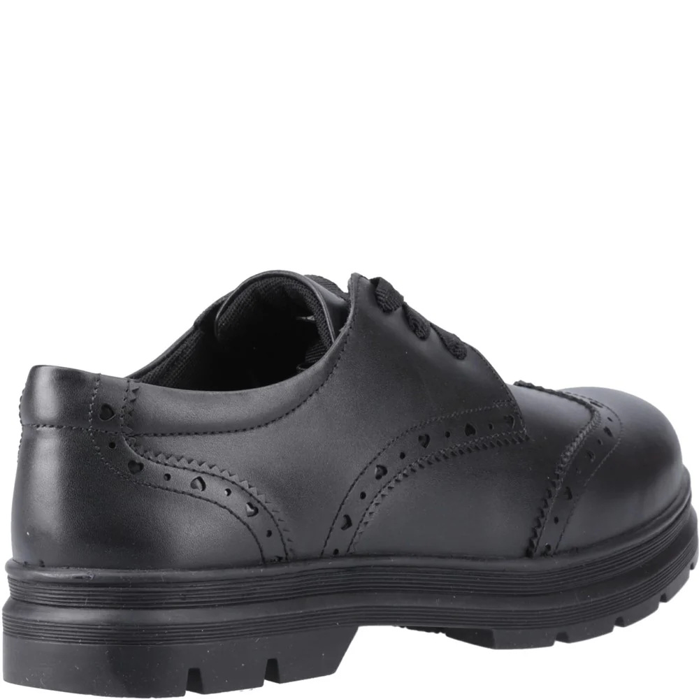 Pod Fiona Brogue Senior School Shoes - Image 2