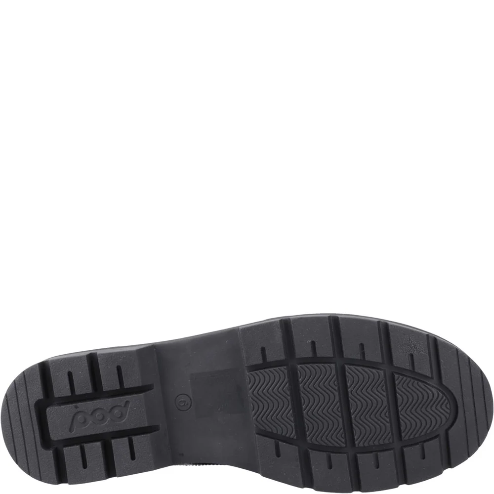 Pod Fiona Brogue Senior School Shoes - Image 3