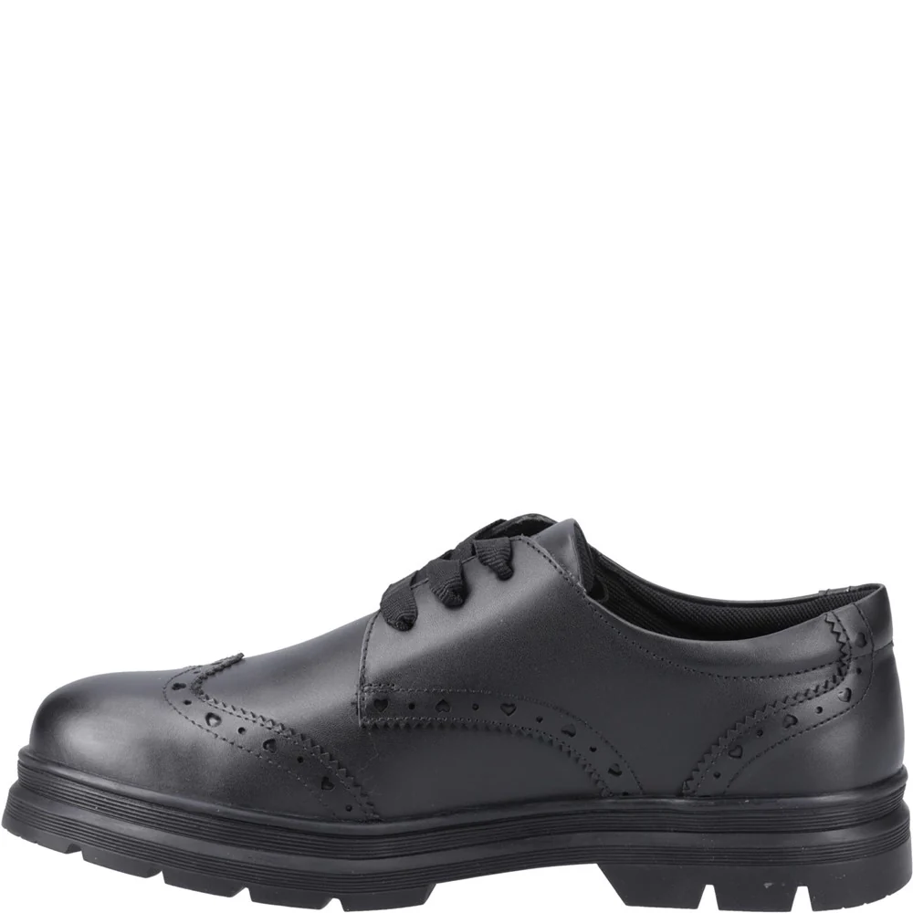 Pod Fiona Brogue Senior School Shoes - Image 4