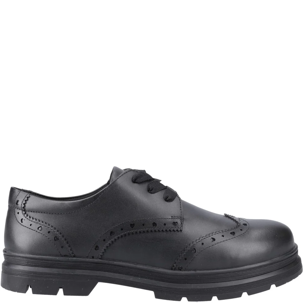 Pod Fiona Brogue Senior School Shoes - Image 5