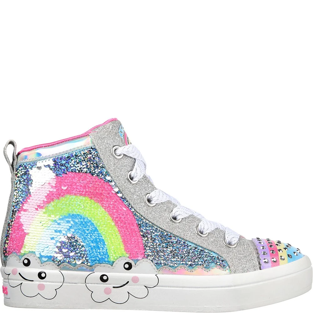 Skechers Flip Kicks Twi-Lites 2.0 Rainbow Daydreams Boot - Image 4