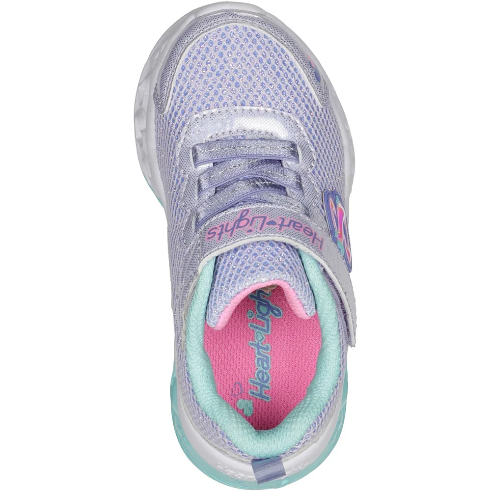 Skechers Flutter Heart Lights Bring Sparkle Trainers - Image 4